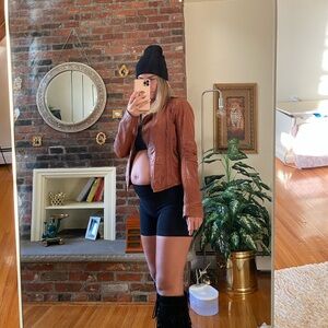 Bershka Leather Jacket M